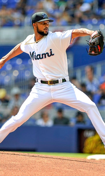 Alcantara pitches Marlins past Rockies 3-0